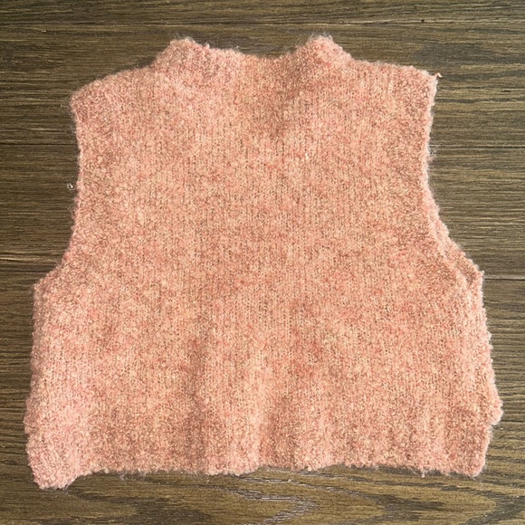 Zara Kids Pink Sweater Vest - Picture 5 of 5